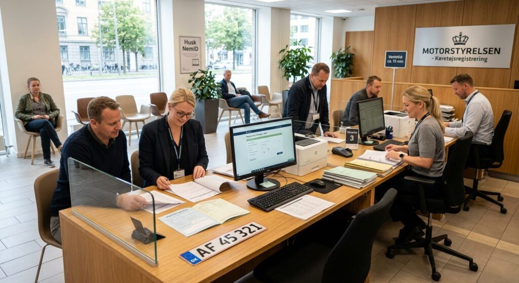Bilregistrering i Danmark - afgift og procedure